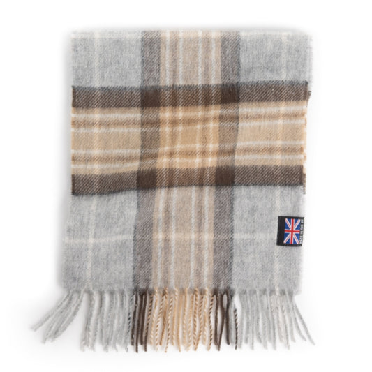 Merino Lambswool Tartan Scarf - McKellar