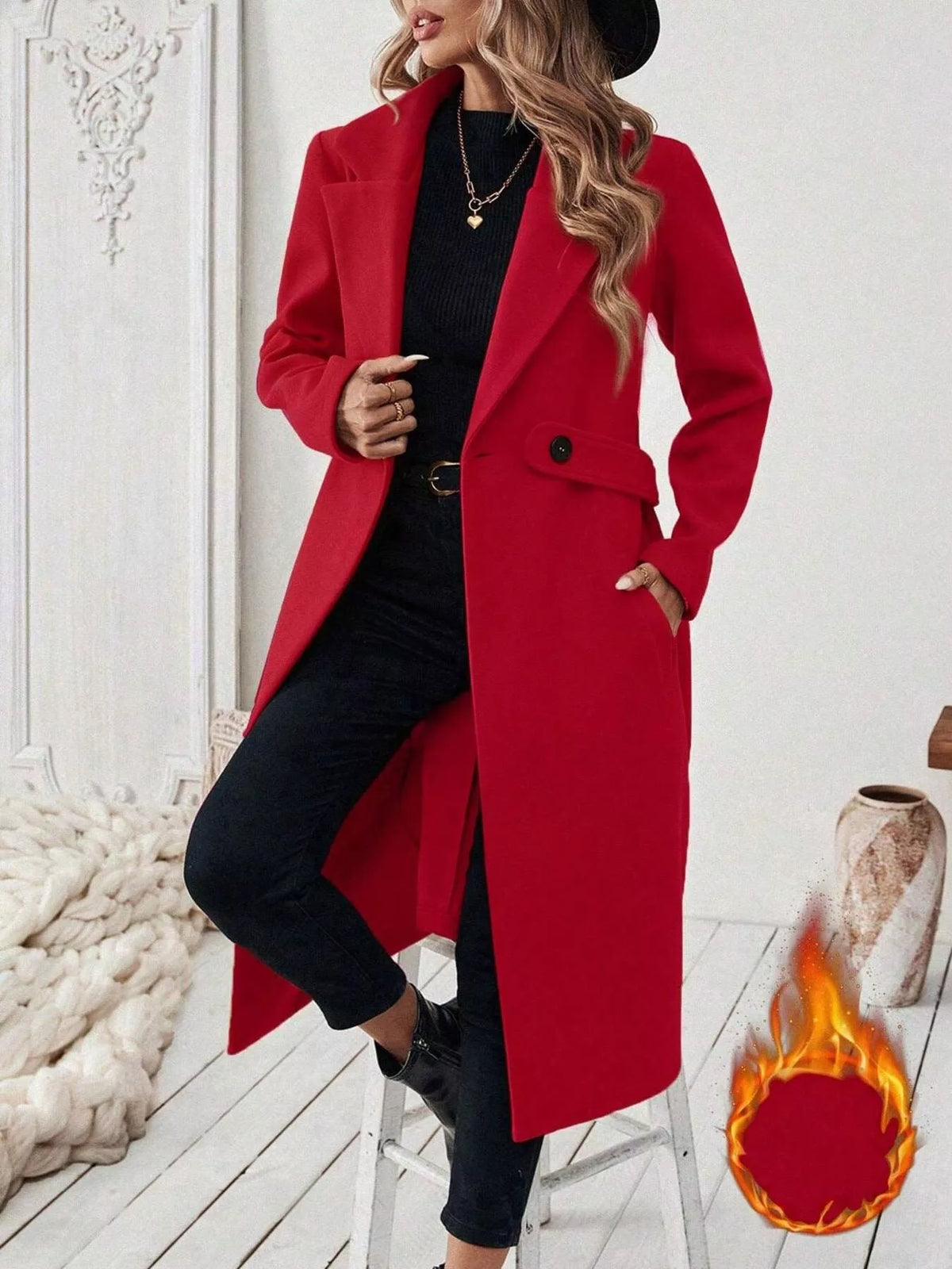 The Essential Single-Button Longline Coat