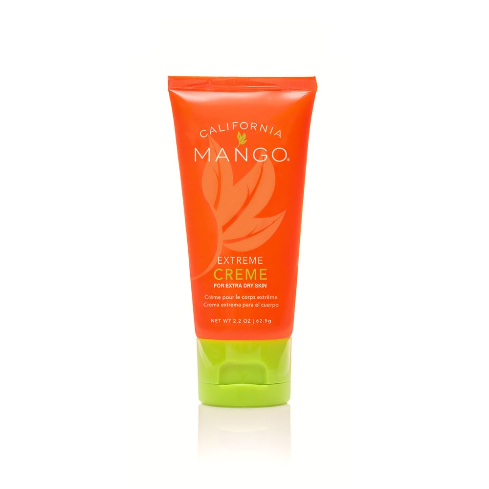Orange cream tube with green bottom, centered 'California Mango' label