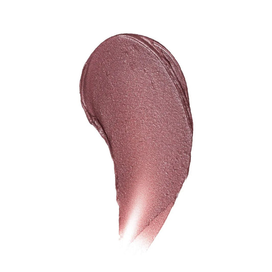 Dark mauve lip tint swatch on skin