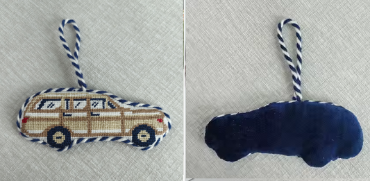 Wagoneer Needlepoint Bag Charm