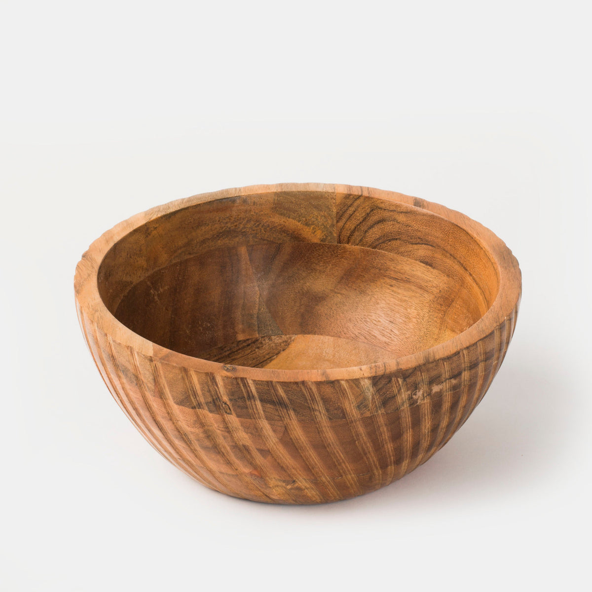 Stria Acacia Wood Bowls