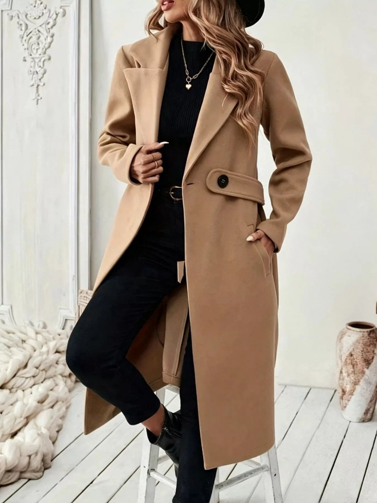 The Essential Single-Button Longline Coat
