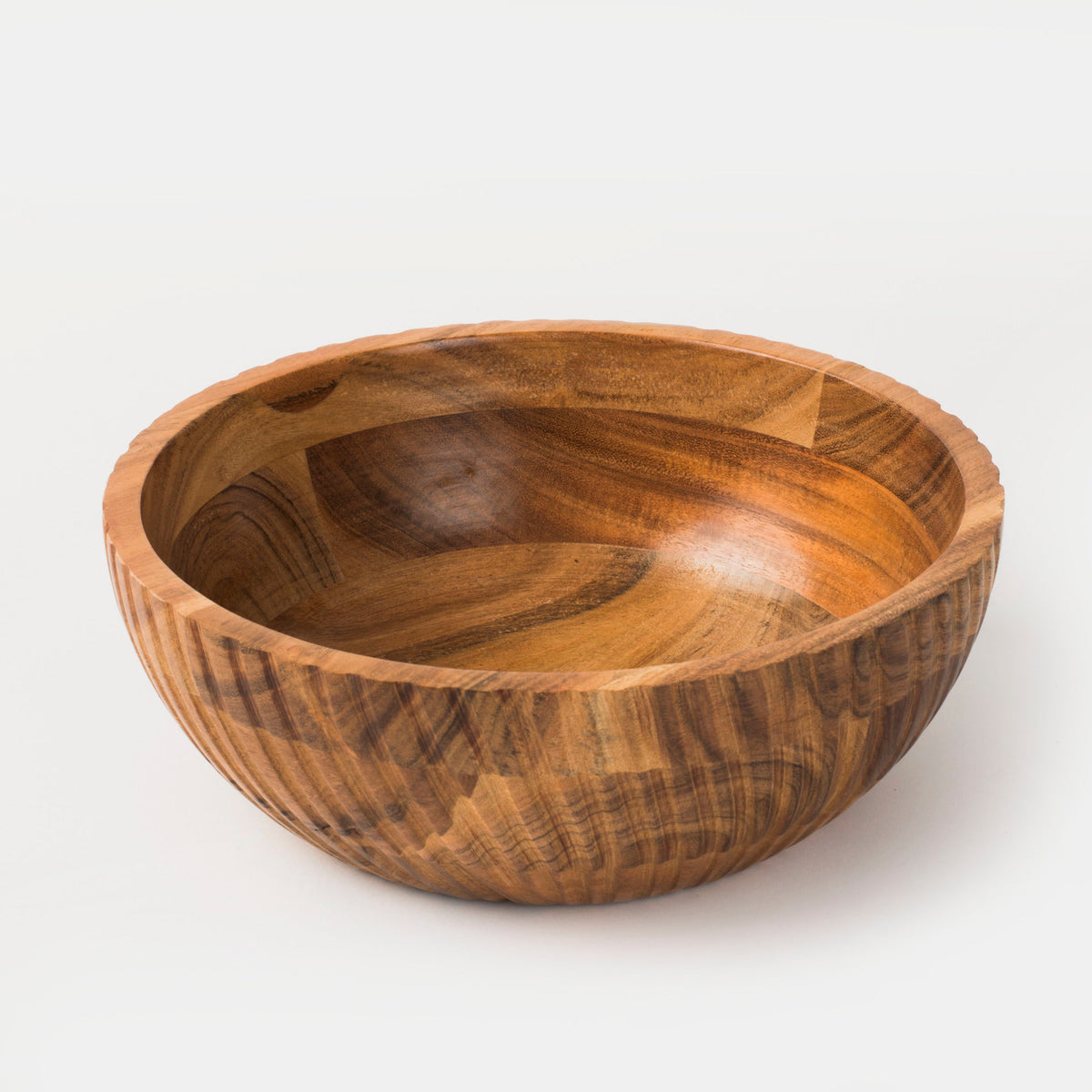Stria Acacia Wood Bowls