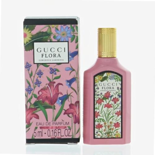 Gucci Flora Gorgeous Gardenia eau de parfum spray, 0.16 fl oz box and bottle