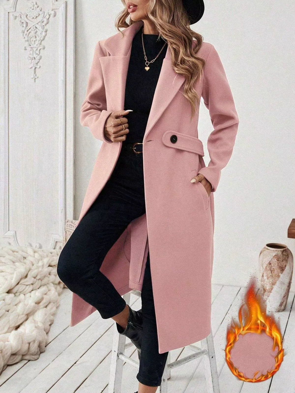 The Essential Single-Button Longline Coat