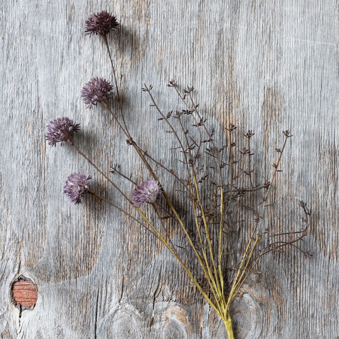 Purple Melaleuca Stem 21" - Single Stem Artificial Greenery