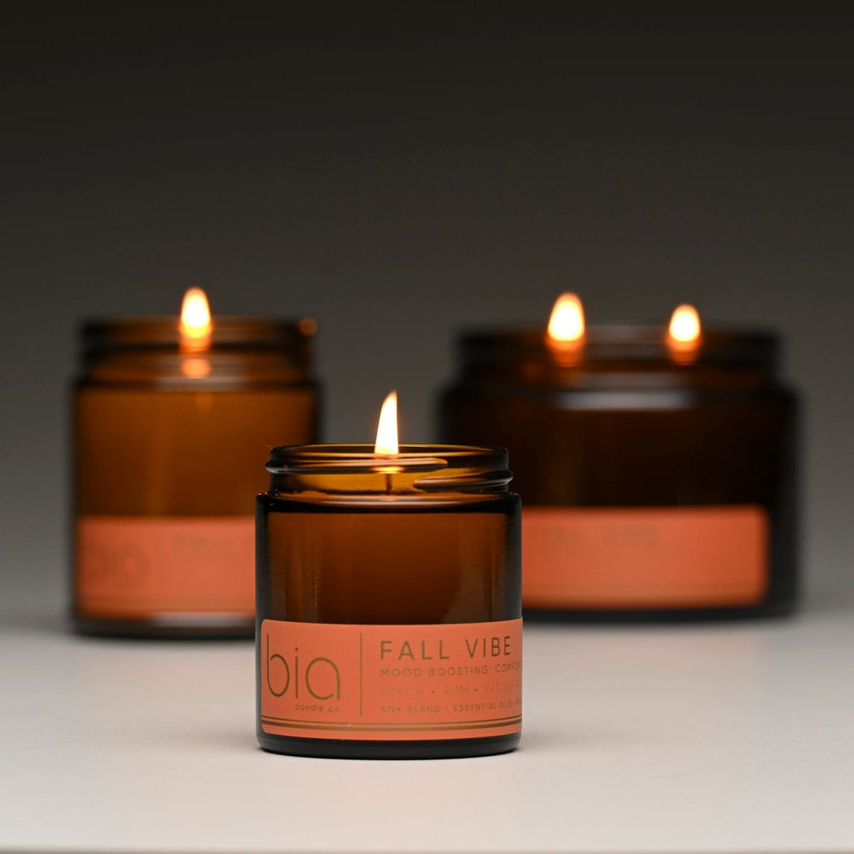 Fall Vibe Functional Mood Boosting Candle - Calming & Grounding