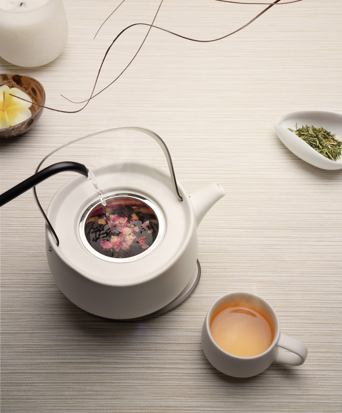 Leiph Self-heating Teapot Bundle Set