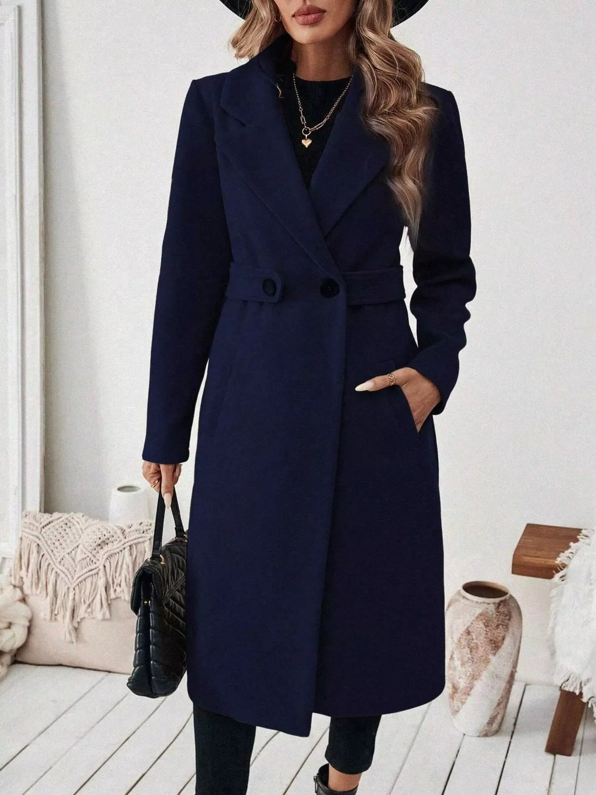 The Essential Single-Button Longline Coat