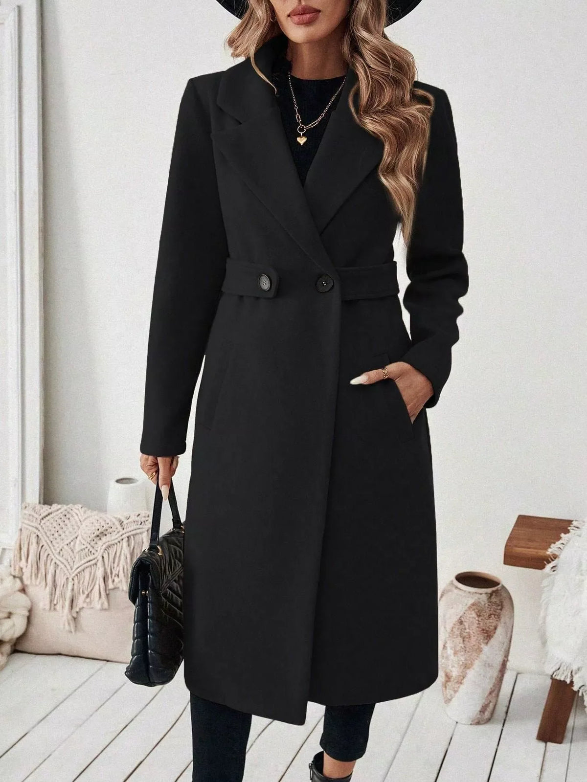 The Essential Single-Button Longline Coat