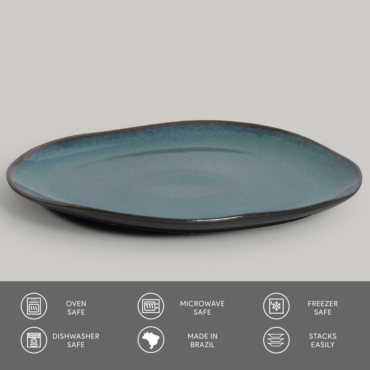 Oval Dinner Plate Set of 6