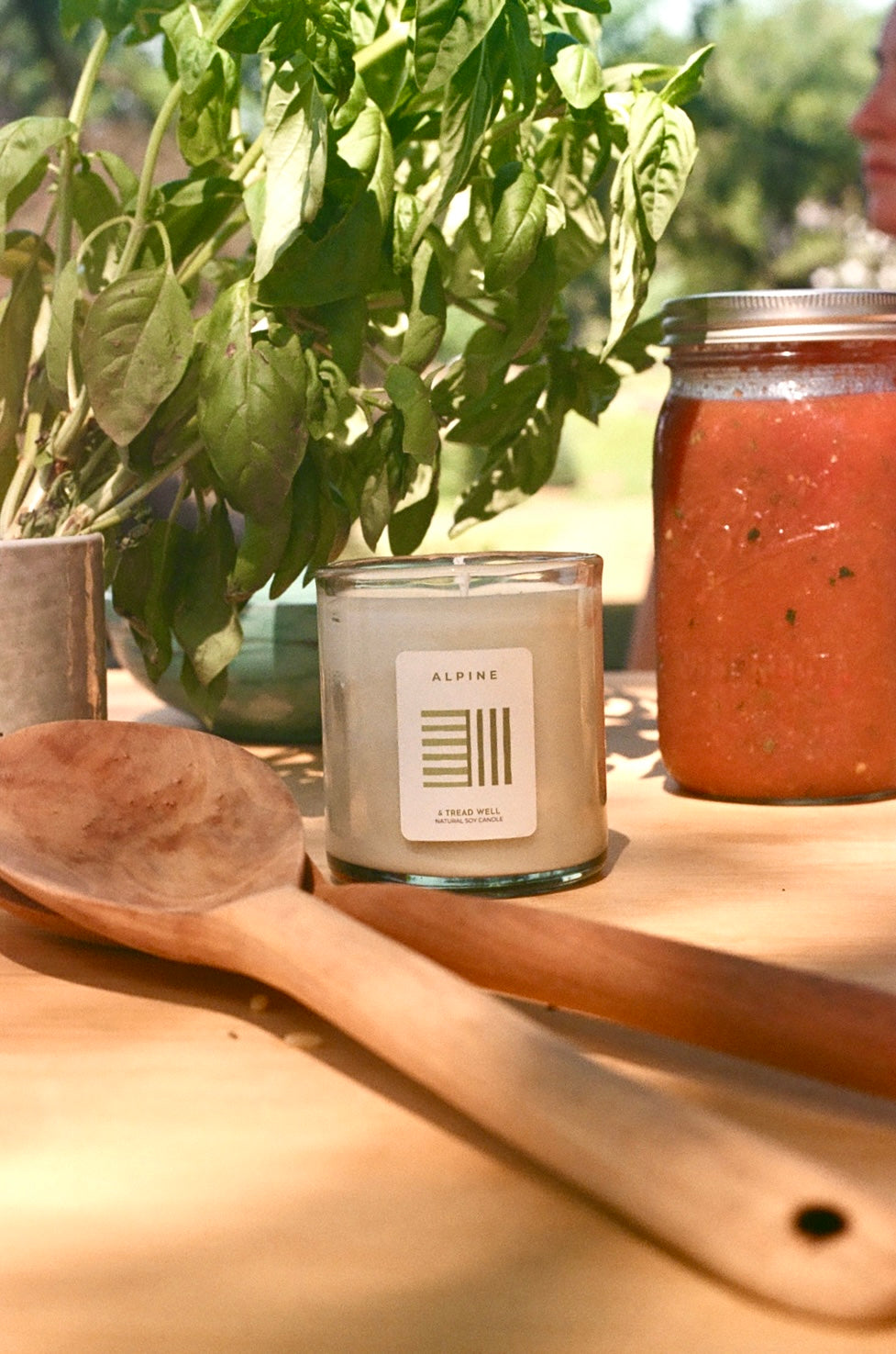 Natural Candle – Alpine