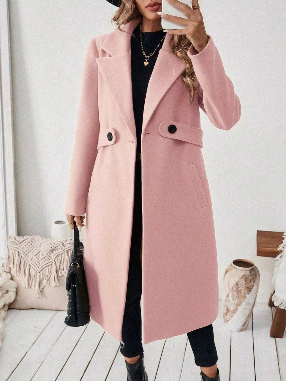 The Essential Single-Button Longline Coat