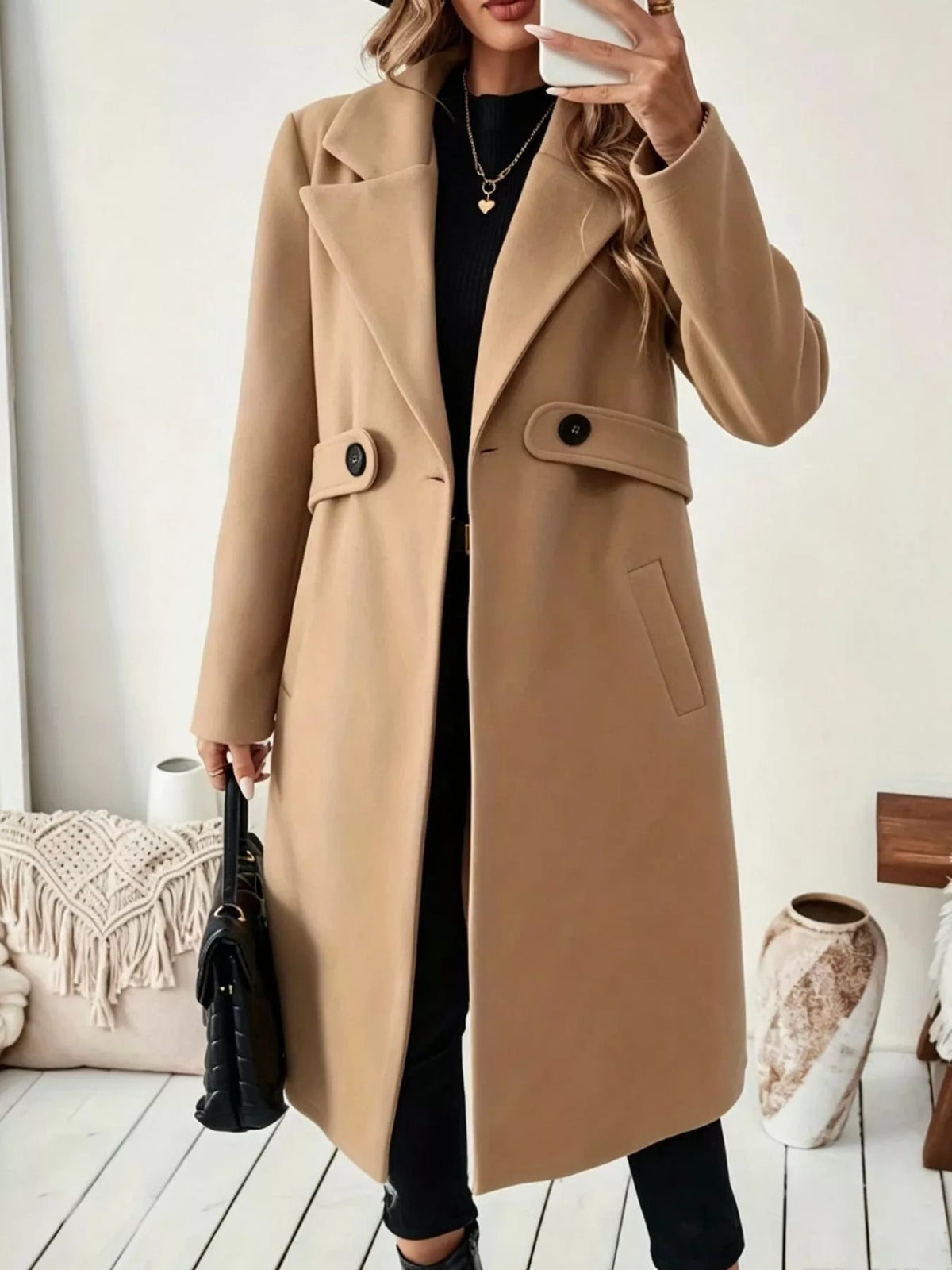 The Essential Single-Button Longline Coat