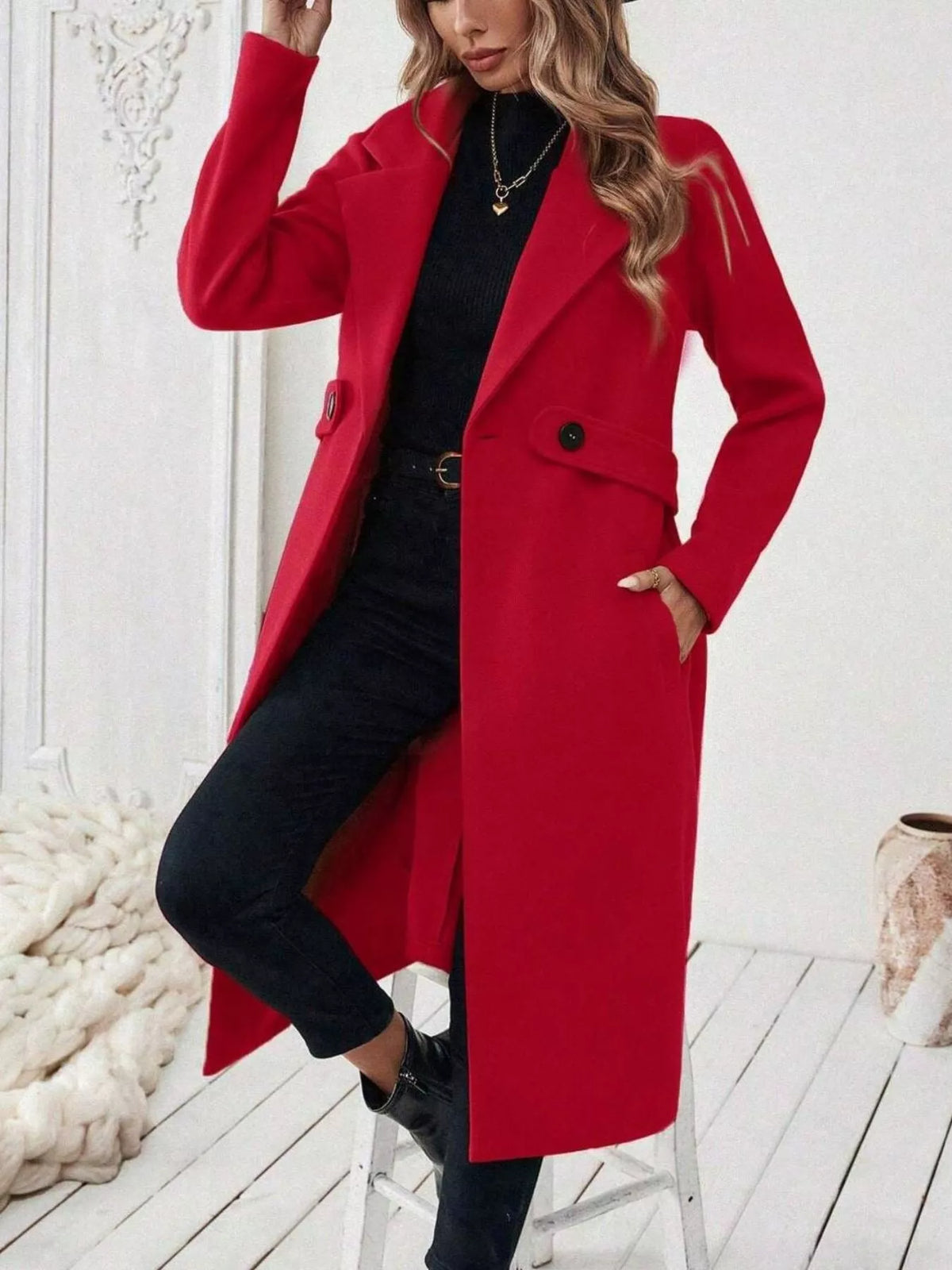 The Essential Single-Button Longline Coat