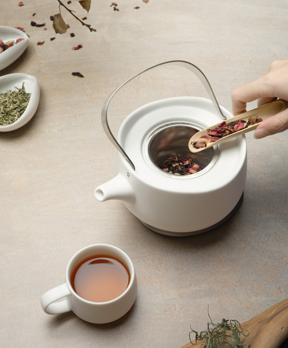 Leiph Self-heating Teapot Bundle Set