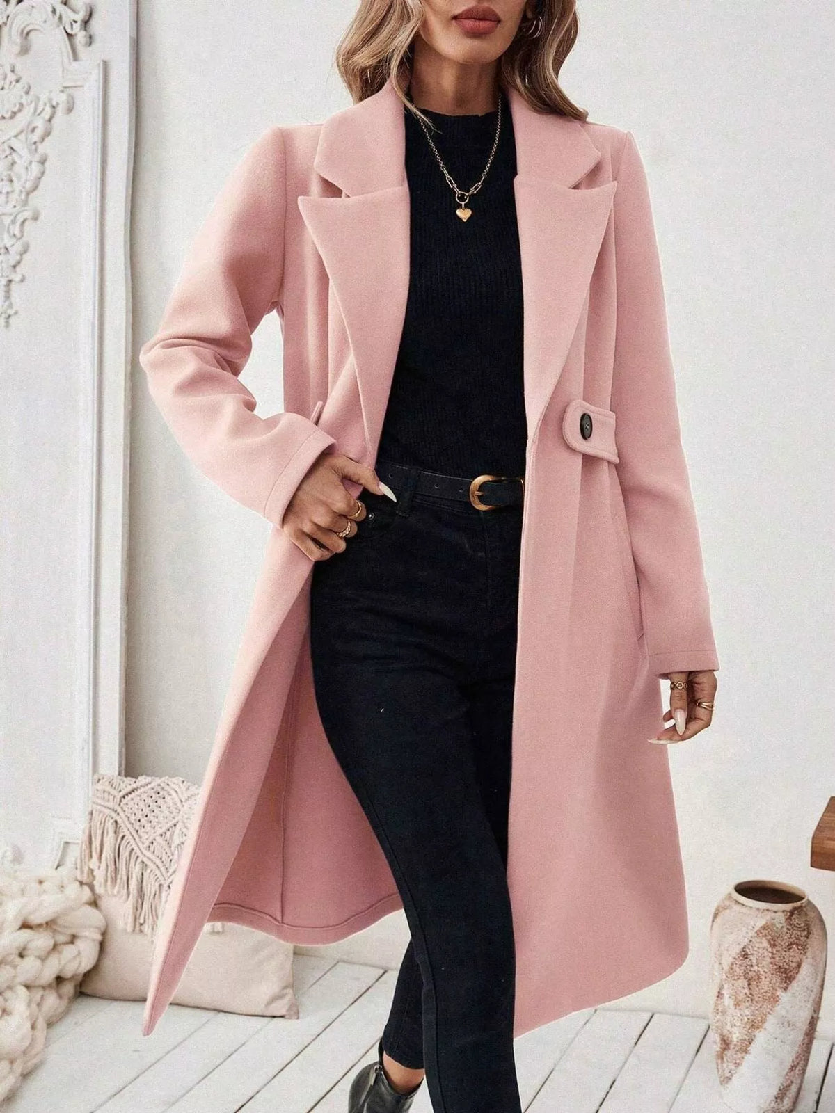The Essential Single-Button Longline Coat