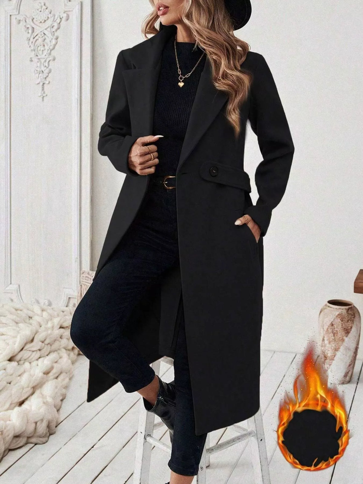 The Essential Single-Button Longline Coat