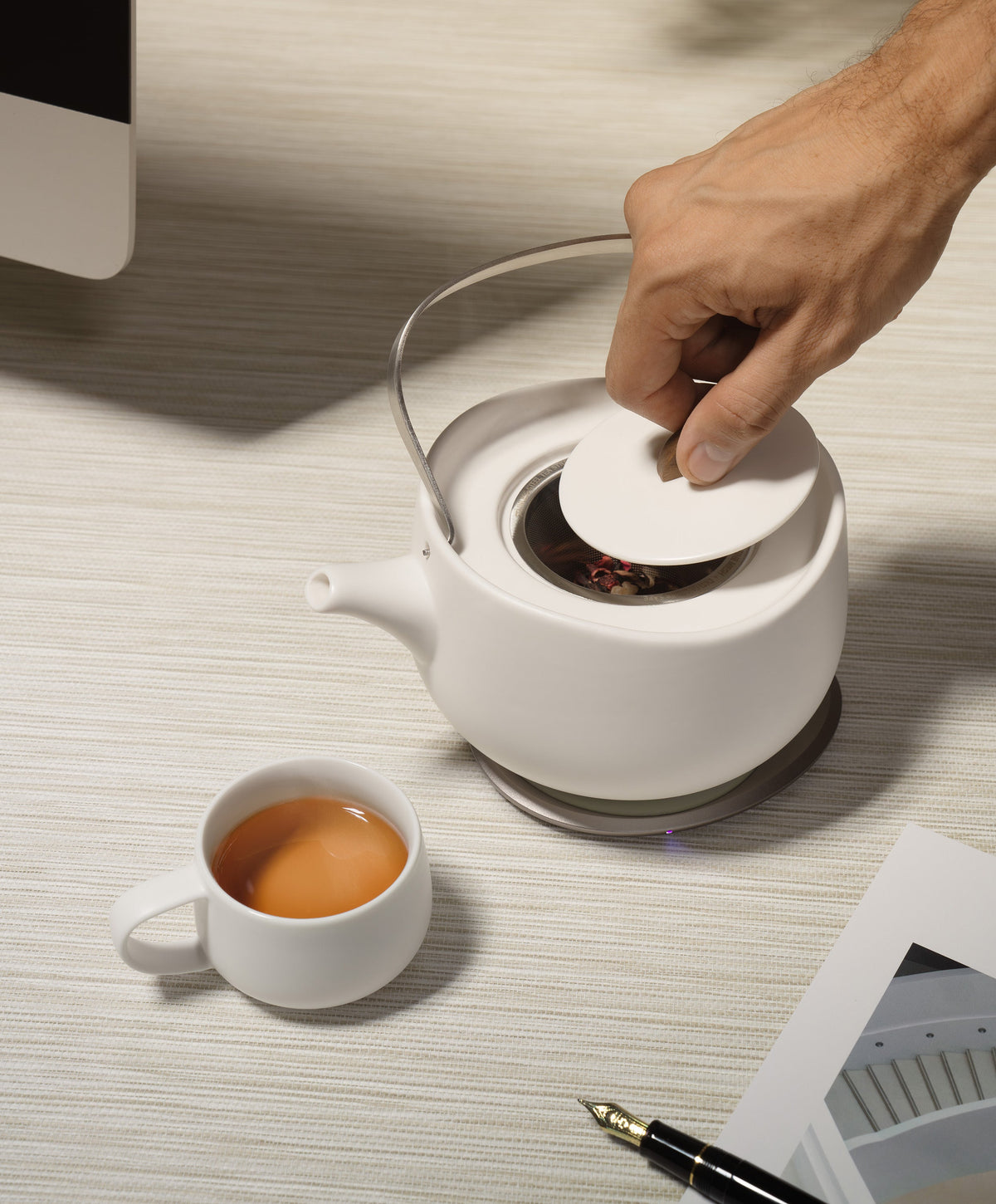 Leiph Self-heating Teapot Bundle Set
