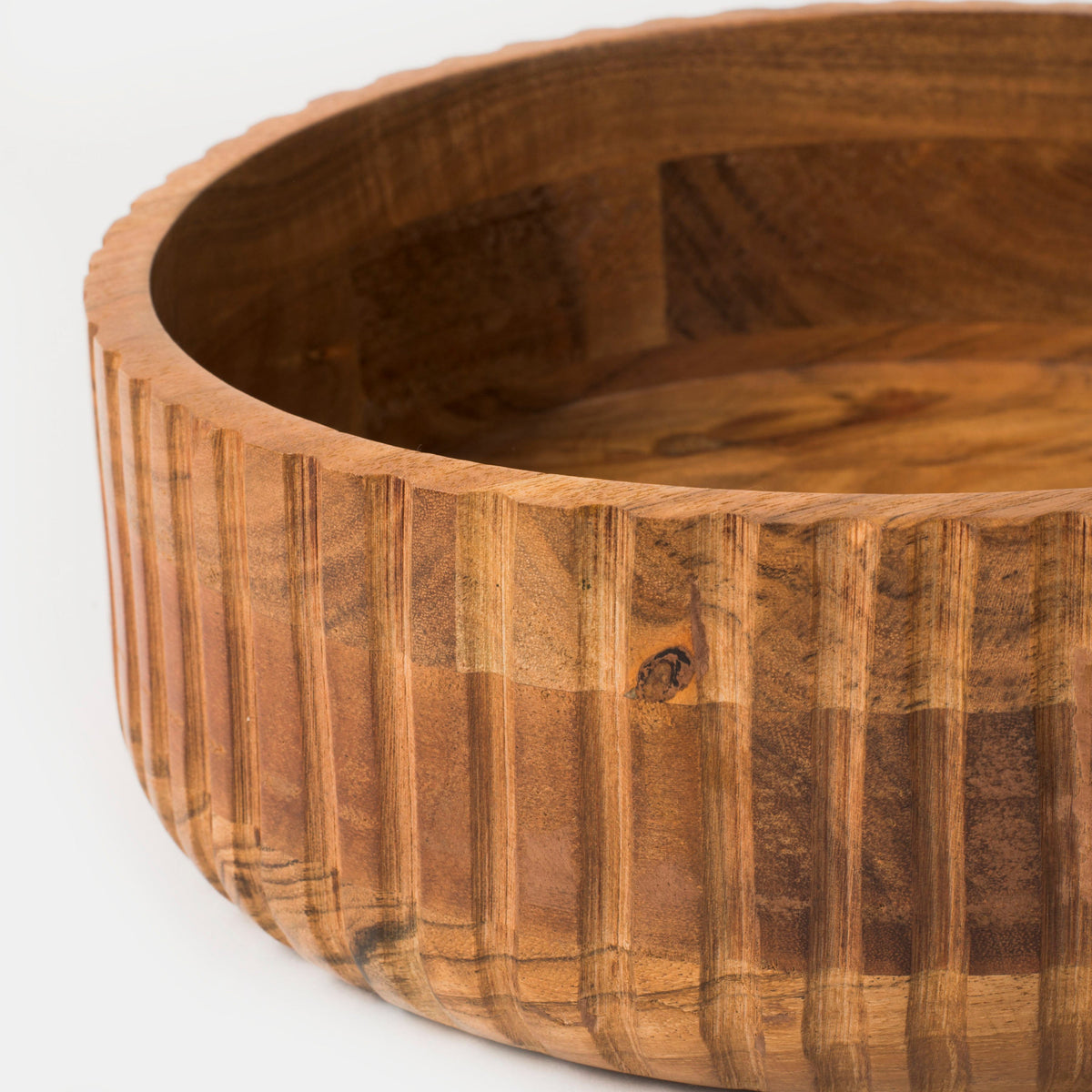 Etta Acacia Wood Bowls