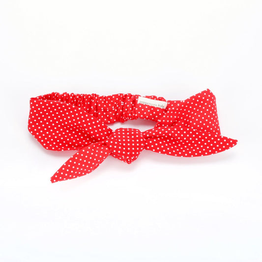 Little Girls Tie-Knot Stretchy Headwrap - Stylish Hairband for Girls 0-6