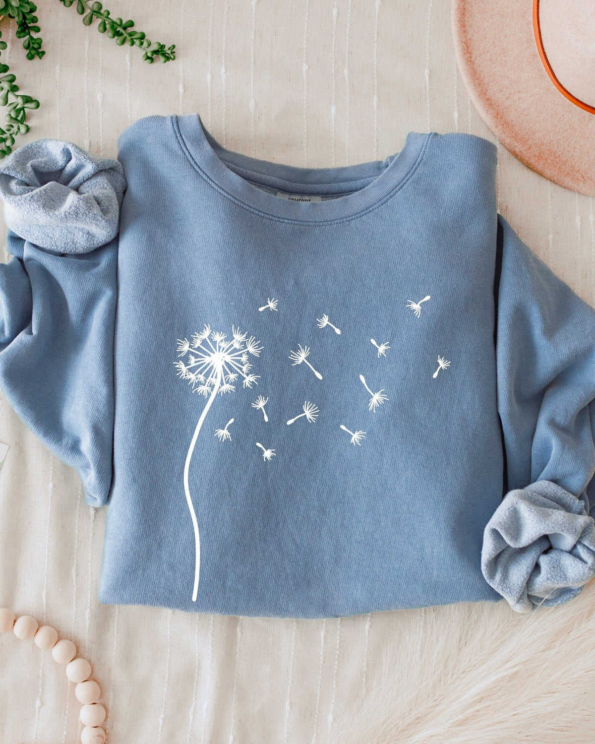 Dandelion Wishes Women's Sweatshirt Comfort Colors
