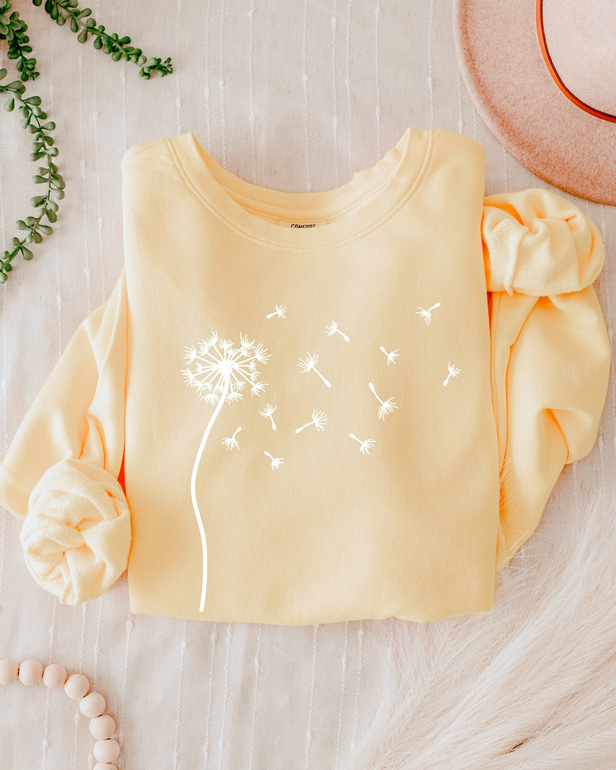 Dandelion Wishes Women's Sweatshirt Comfort Colors