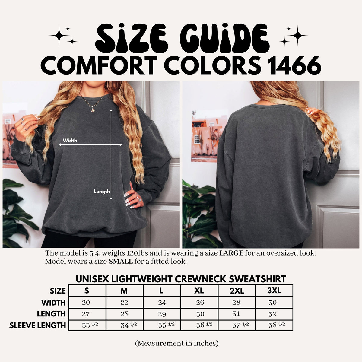Wildflowers Botanical Comfort Colors Sweatshirt, Nature Gift for Women