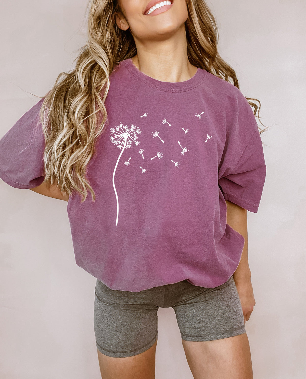 Dandelion Wishes Women's T-shirt Comfort Colors