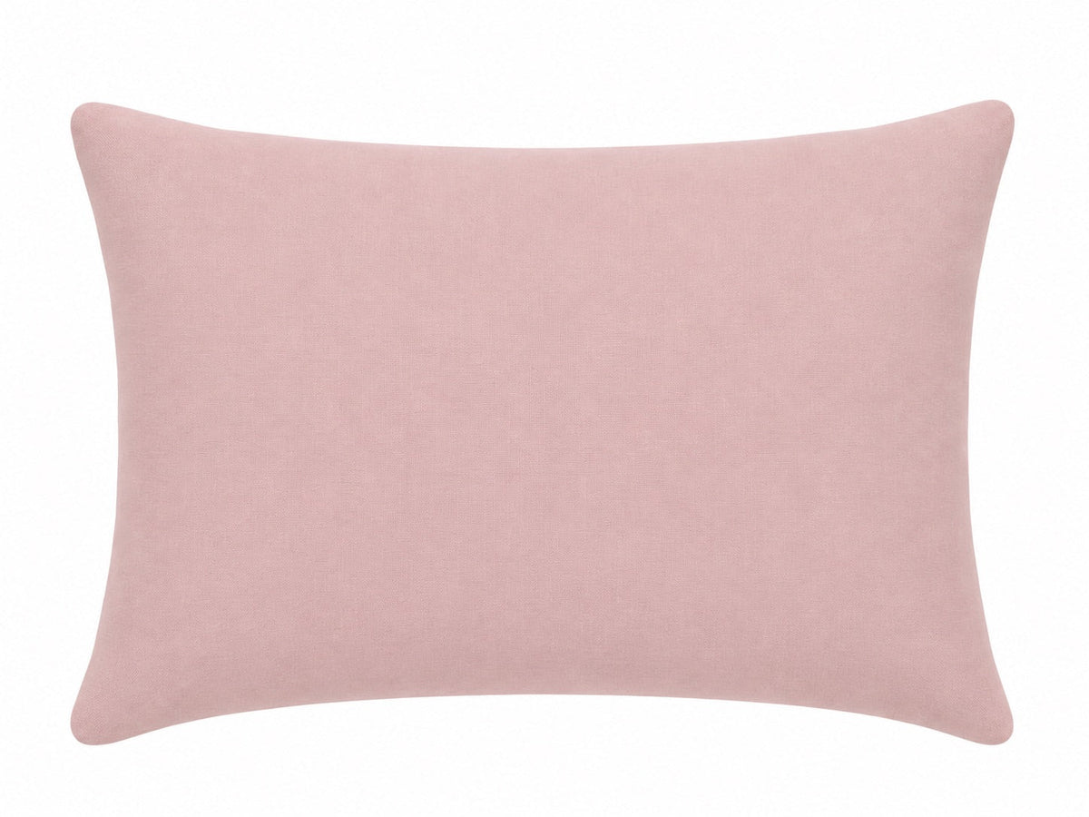 Plain dusty pink pillowcase cover