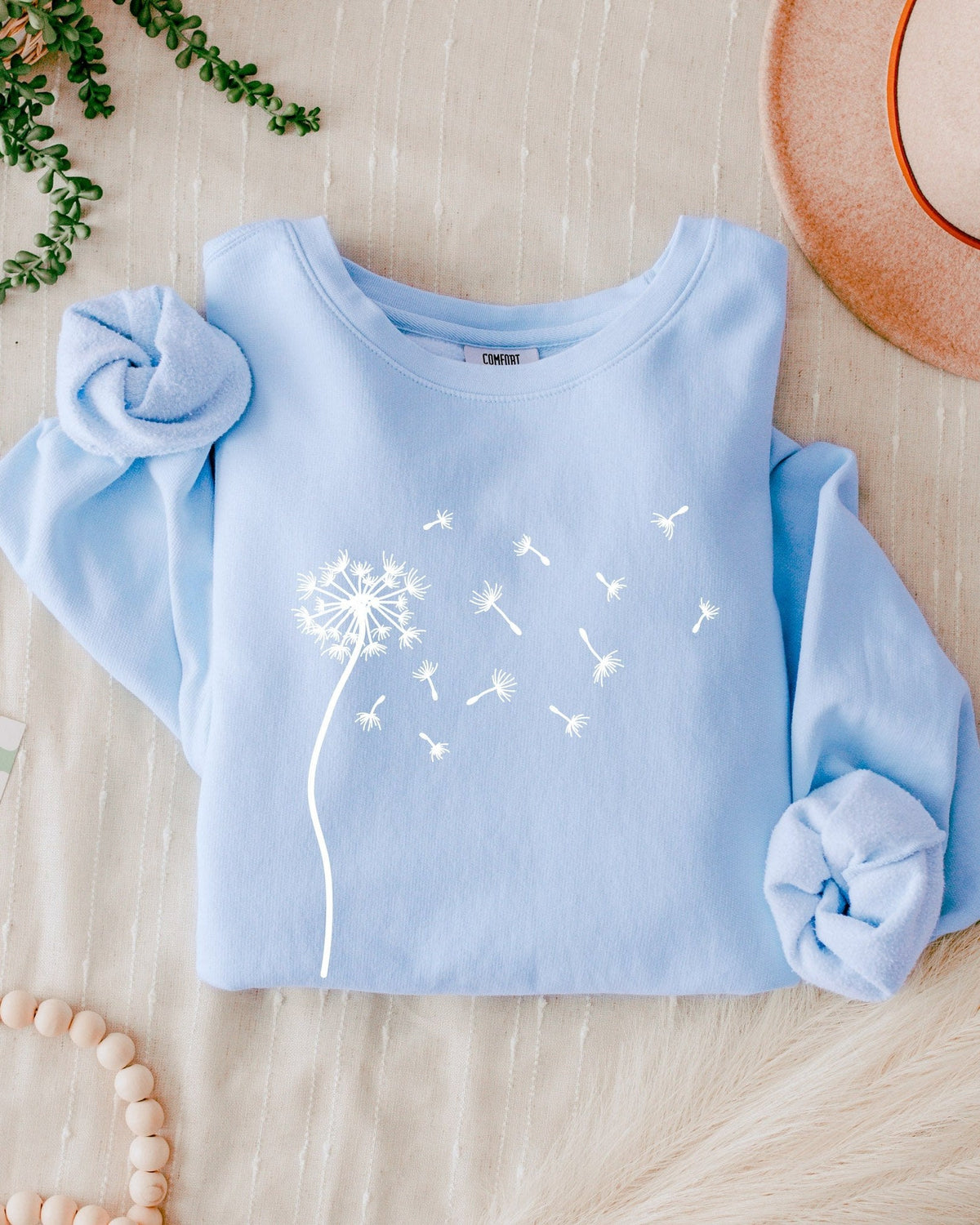 Dandelion Wishes Women's Sweatshirt Comfort Colors