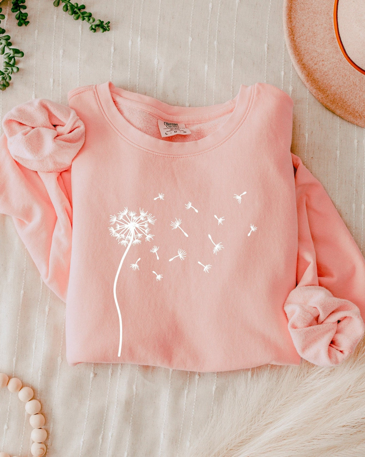 Dandelion Wishes Women's Sweatshirt Comfort Colors