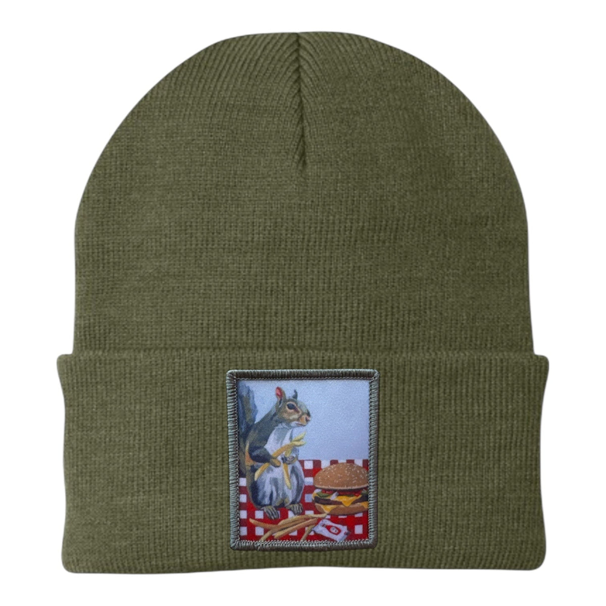 Squirrel Burger Beanie