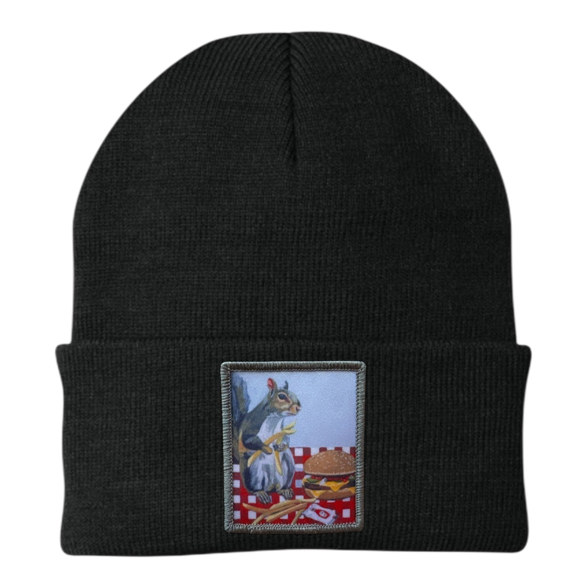 Squirrel Burger Beanie