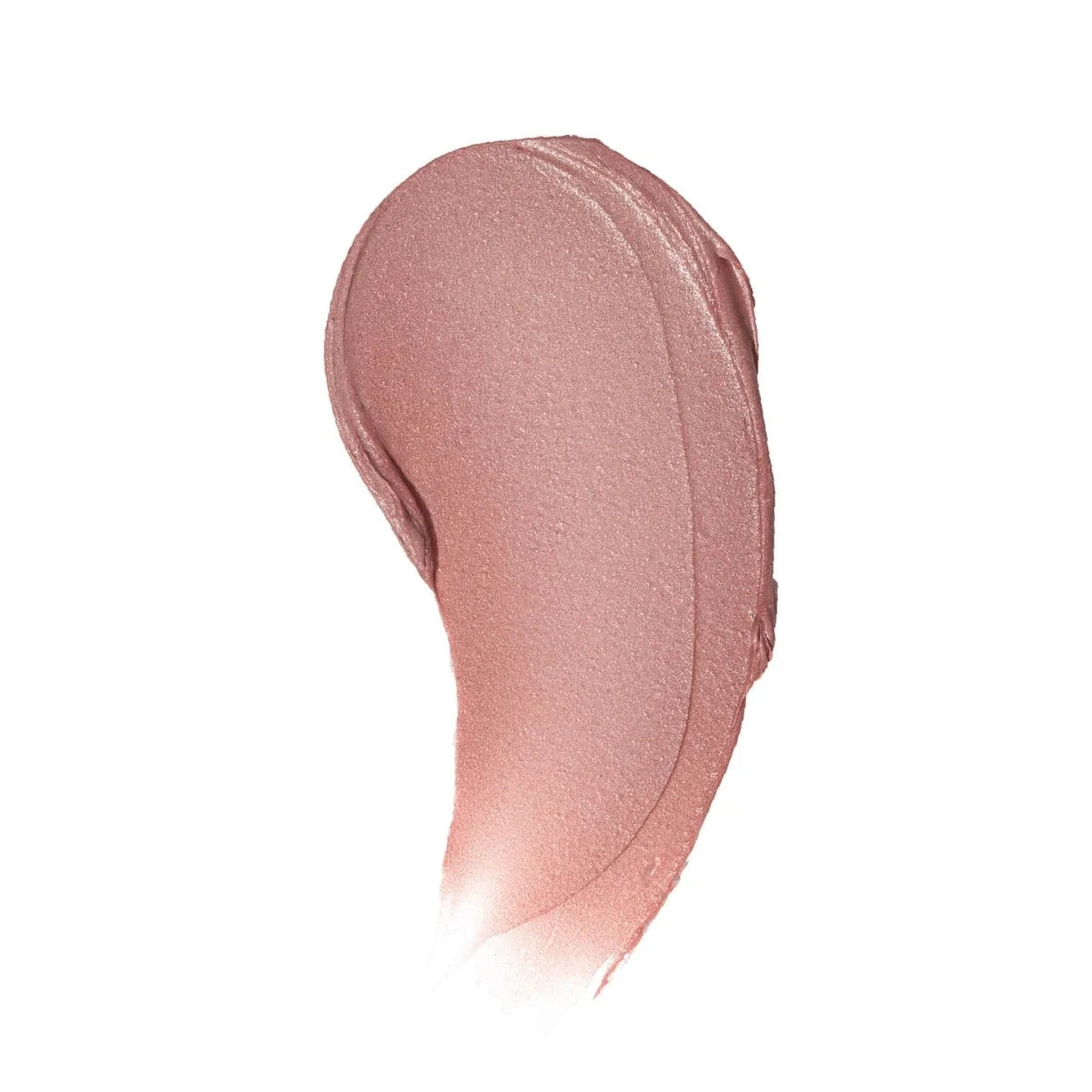Pink-nude lip tint swatch with smooth, creamy texture