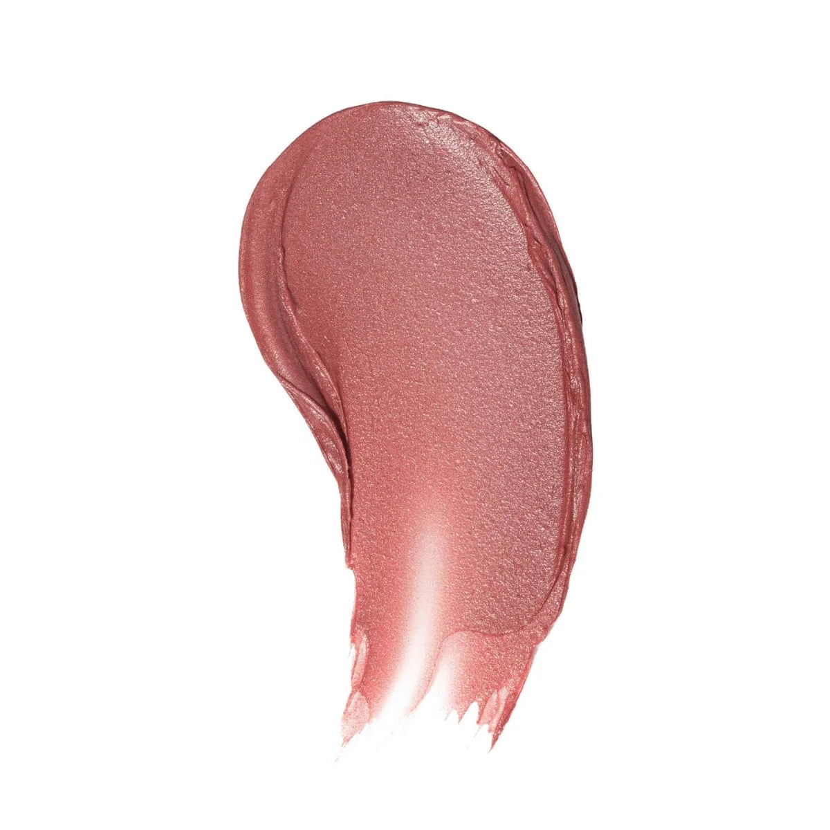 Rosy-mauve lip tint swatch with glossy, smear-like texture