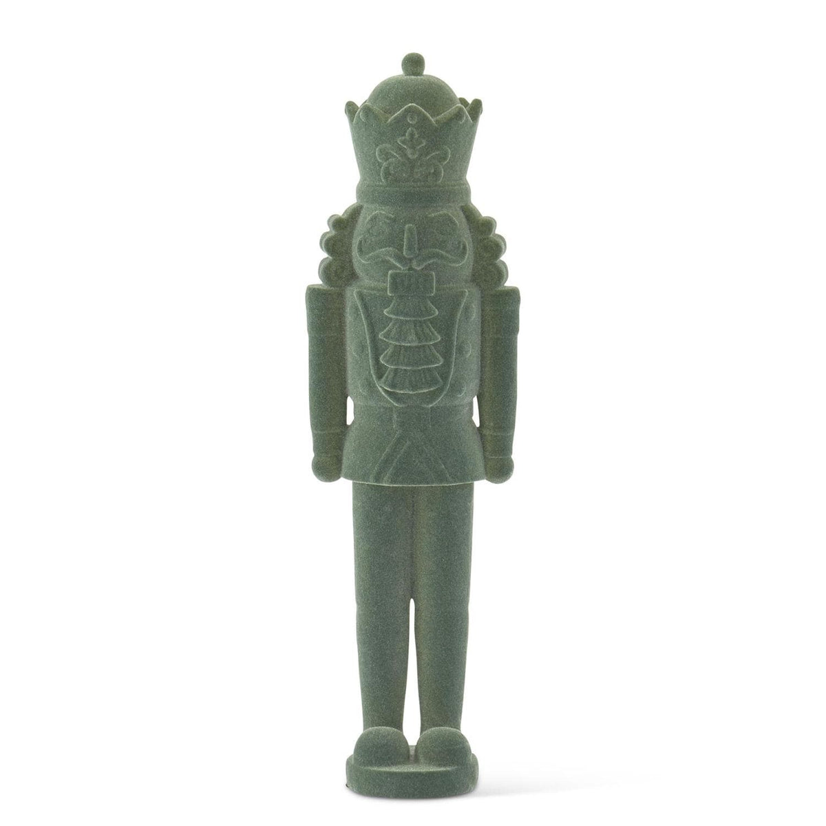 Velvet Resin Nutcracker Soldier – 18.25" Christmas Decor -2 Colors