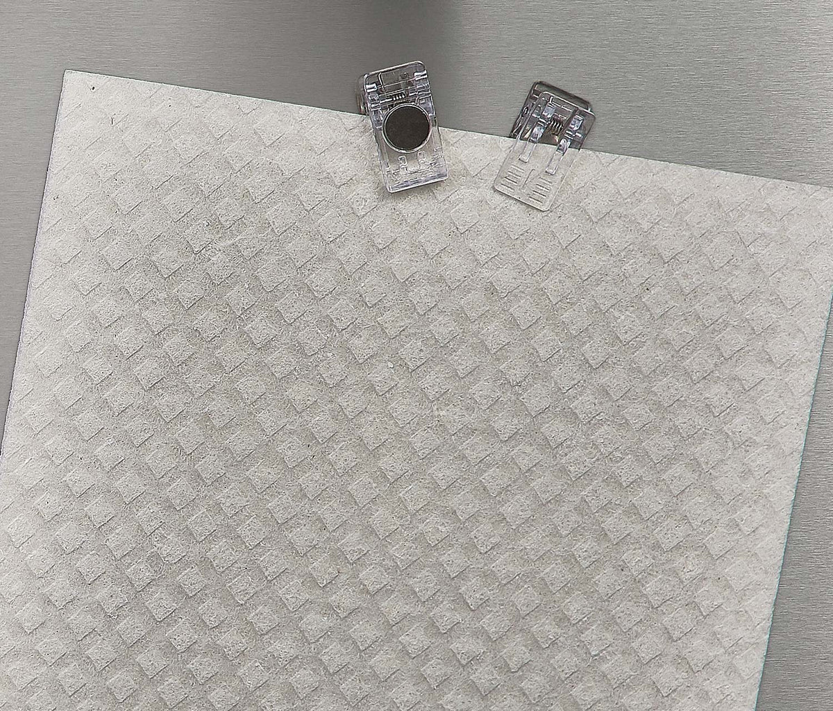 Textured Swedish dishcloth sheet with diamond weave pattern