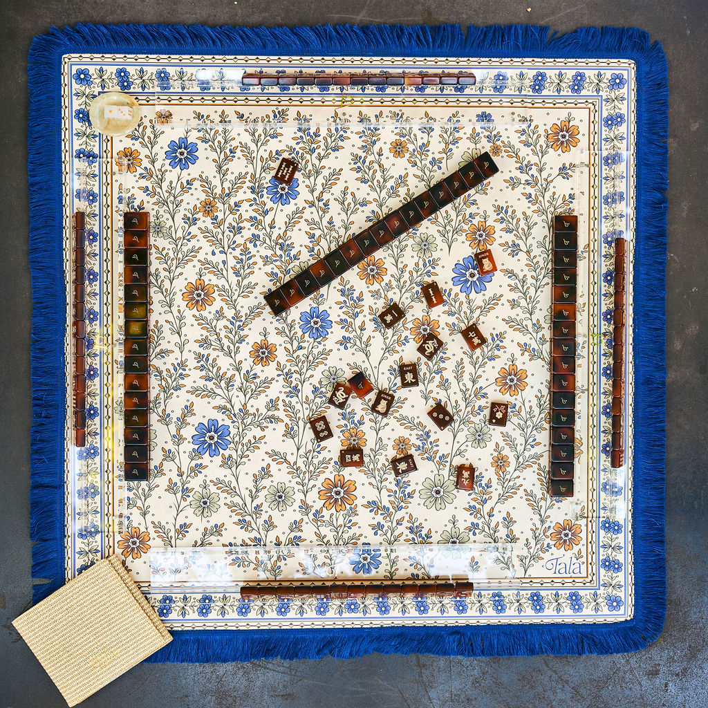 The Montecito Mahjong Mat - Wildflowers
