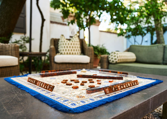 The Montecito Mahjong Mat - Wildflowers