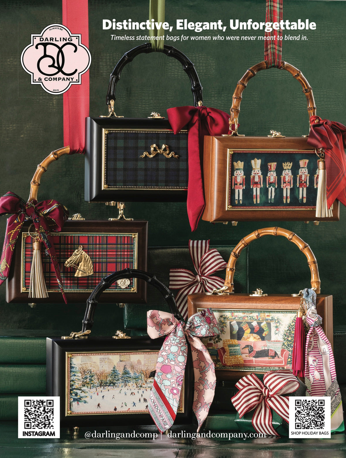 Holiday Classic Bow Bag