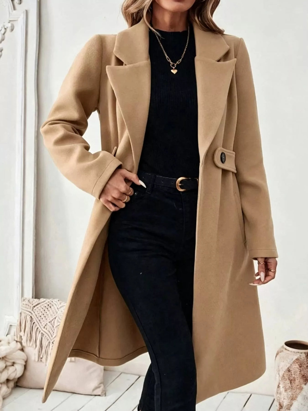 The Essential Single-Button Longline Coat