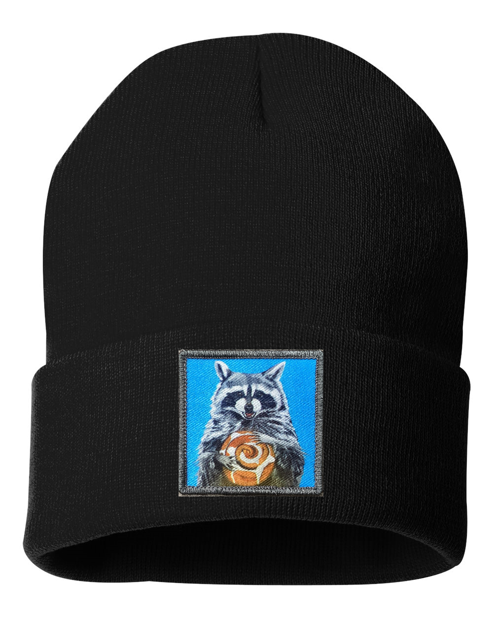 Cinnabun Bandit Raccoon Beanie