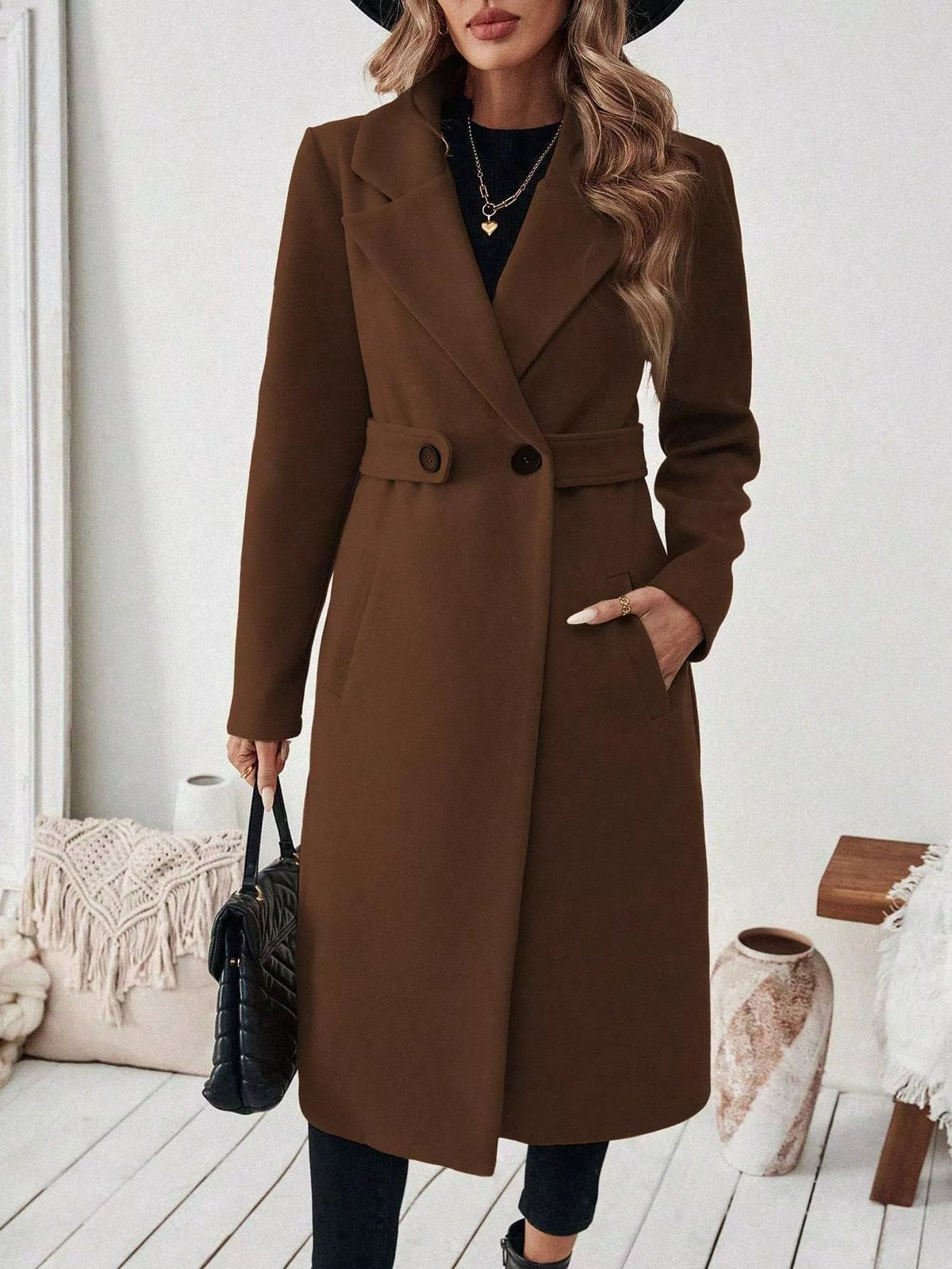 The Essential Single-Button Longline Coat