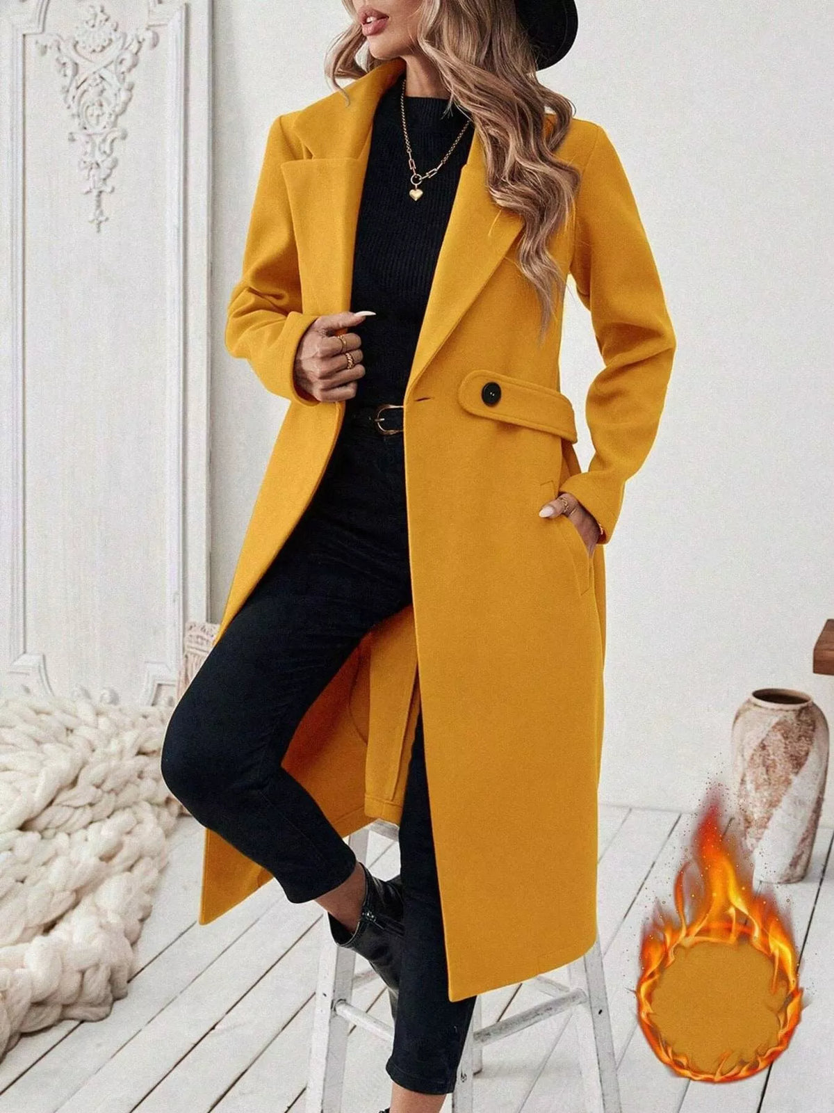 The Essential Single-Button Longline Coat