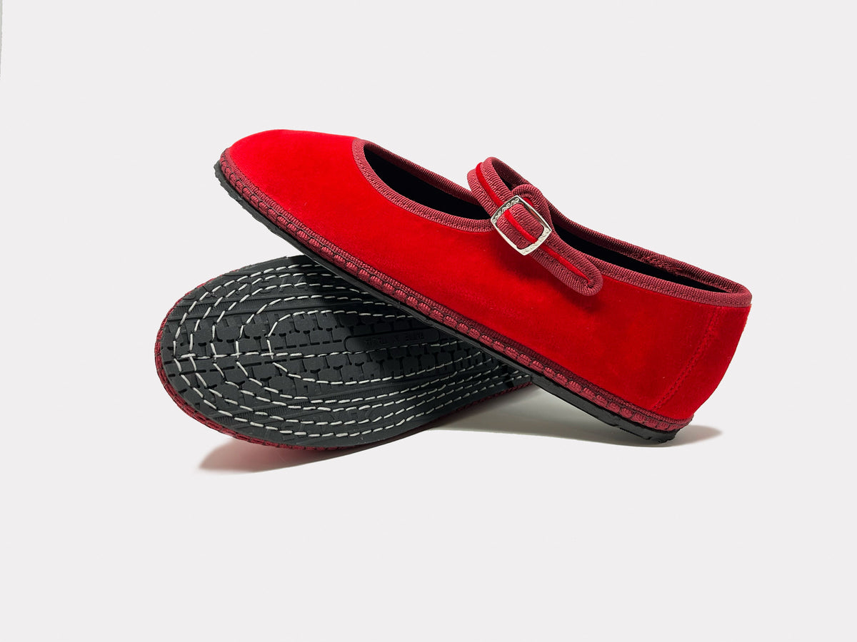 Mary Jane Furlane Red