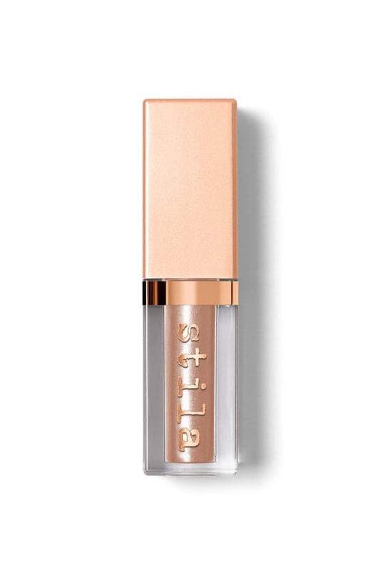 Stila Shimmer & Glow liquid eye shadow in peach shimmer tube